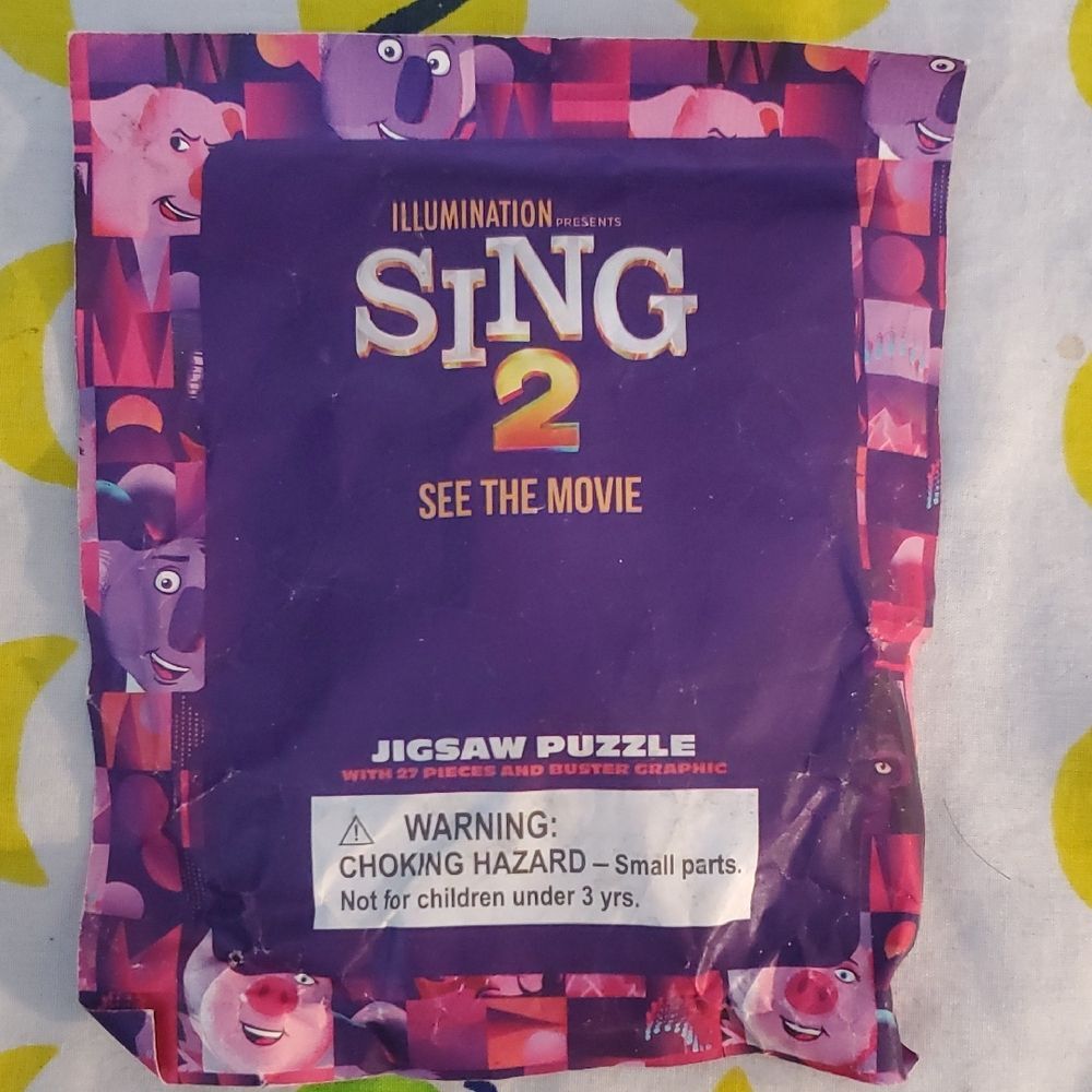 Illumination Sing 2 Mystery Jigsaw Puzzle Sealed 🌏5/$10🌏